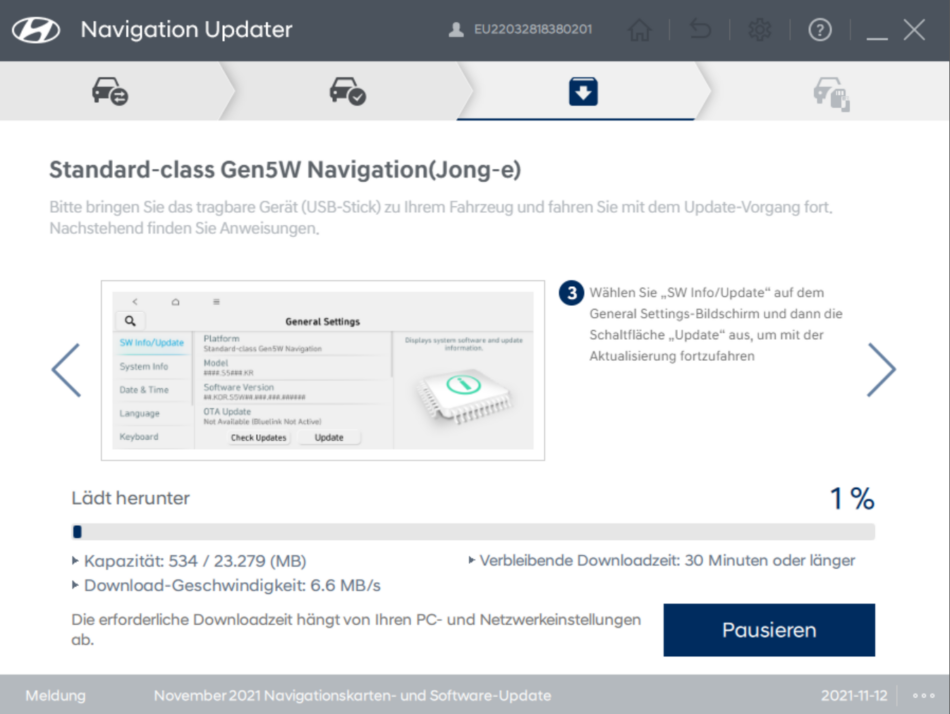 Hyundai Ioniq 5 Software Update MeinIQ5