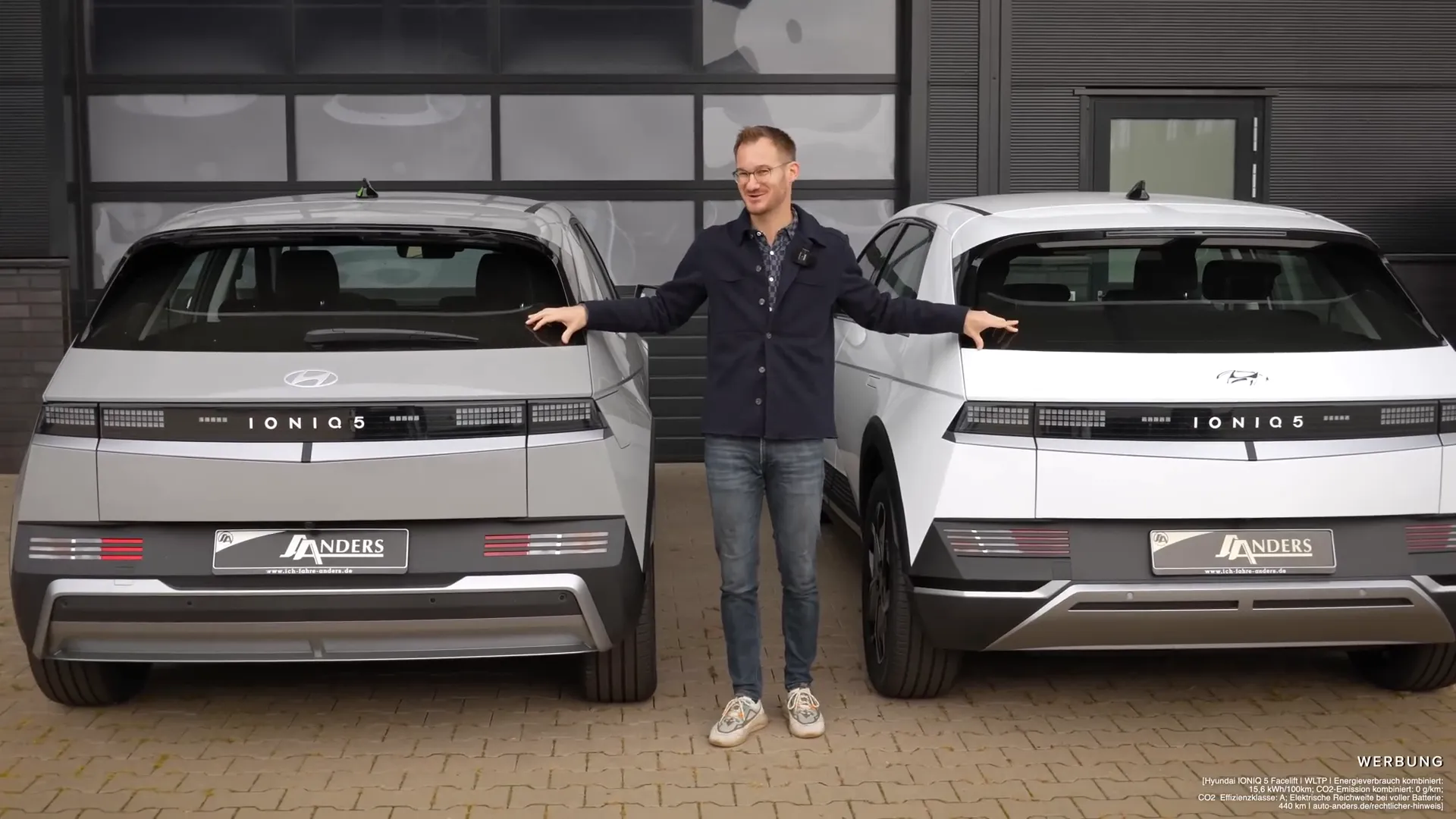 Heckansicht des neuen IONIQ 5