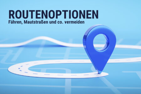 Ioniq 5 Navigation - Routenoptionen Mautstraßen vermeiden